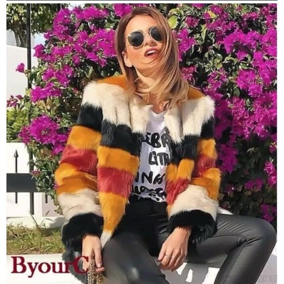 Zara Jackets & Blazers - Zara Faux Fur Jacket Coat